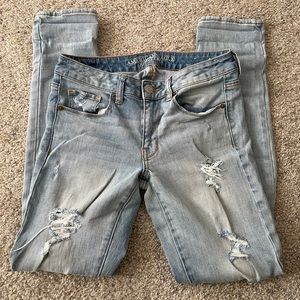 AE Distressed Skinny Jeans